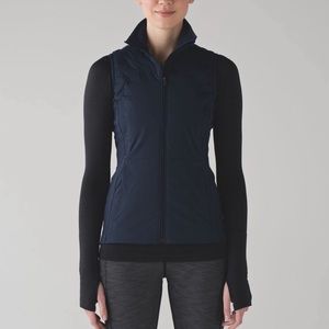 Lululemon Run For Cold Vest Inkwell Navy 2
